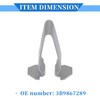 VekAuto Pack of 20 Car Body B Pillar Trim Clip