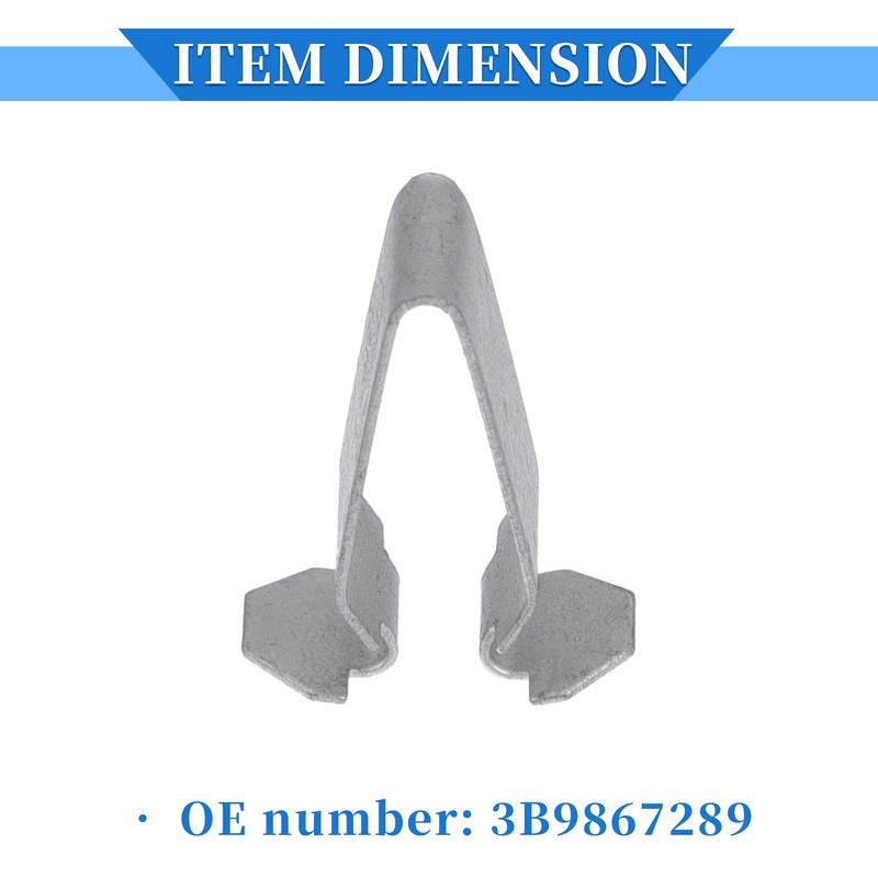 VekAuto Pack of 20 Car Body B Pillar Trim Clip