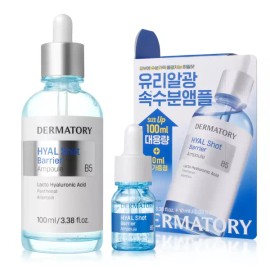 Dermatory 더마토리 히알샷 베리어 앰플 B5 / 비5 (100ml+10ml) 기획세트 (물결앰플) Dermatory Hyalshot Barrier Ampoule B5 / B5 (100ml+10ml) Special Set (Wave Ampoule)