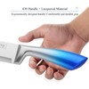 Knife Set, 9-Piece Kitchen Knife Set with Sharpener,Scissors, Dishwasher Safe