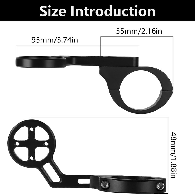 Out Front Bike Mount Compatible with Garmin Edge GPS Bike