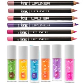 Kit Viral Labios Brillos Magicos Bissu y Delineador Ivy