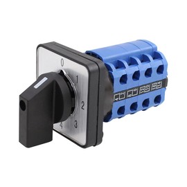 myoseya Swivel Cam Switch, Universal Rotary Cam Selector, Power Switch, Rotary Switch, Changover Switch, Type A, 380V/20A, 5 Position