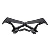 Motorcycle Front Spoiler Black Increase Stability Aerodynamic Wing Kit for