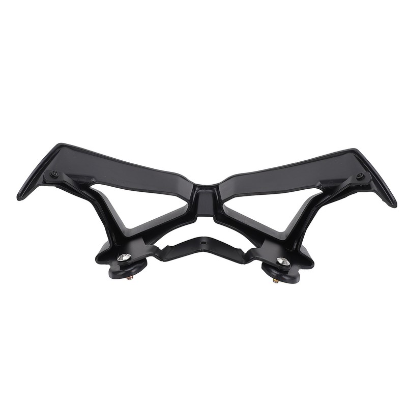 Motorcycle Front Spoiler Black Increase Stability Aerodynamic Wing Kit for