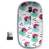 KAWAMOUSE 2.4G Ergonomic Portable USB Wireless Mouse for PC, Laptop,