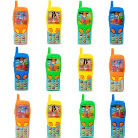 ArtCreativity 4 Inch Cellphone Water Ring Game - Pack of 12- Colorful Handheld Phone Game for Kids - Fun Birthday Party Favors for Children, Contest Prize - Great Gift Idea for Boys, Girls, Toddlers