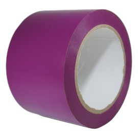 GGR Supplies T.R.U. CVT-536 Purple Vinyl Pinstriping Dance Floor Tape: 3 in. Wide x 36 yds. Several Colors