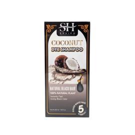 Sevich Coconut Dye Shampoo Natural Black Hair 16.9 oz