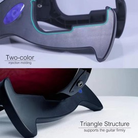 Aswalling Guitar Floor Stand Folding Tripod Holder Acoustic/Classical Guitarra A-Frame Rack Holder Guitar Parts