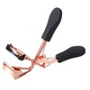 TOVINANNA Gold Plated Lash Curler Professional Makeup Tool Soft Rubber