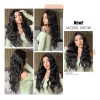 Peluca Larga Pelo Natural Ondulado Moda Para Mujer