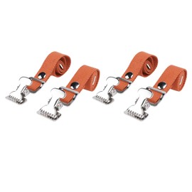 4Pcs Drywall Stilts Straps, Stilts Leg Band Straps, Adjustable Drywall Foot Band Straps Kit, Flexible Nylon Aluminum Alloy Buckle Drywall Foot Band Straps Kit Replacement Part