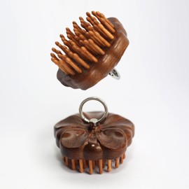 54teeth head massage comb | wooden scalp massager hair growth | fine comb for hair | bamboo scalp massager | wood hair brush