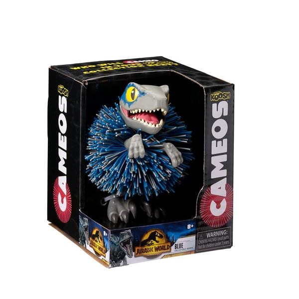 Koosh Cameos - Blue - Jurassic World Collectible - Collect Them All - Ages 8+, Multi (9219)