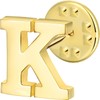 Initial Lapel Pin for Men Women, Brooch Pins for Men