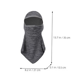 Beavorty Cold Windproof Facial Hood Practical Full Face Mask for Winter Sports Breathable Neck Cover for Cycling Outdoor Activities Unisex Design Quick Drying Comfortable