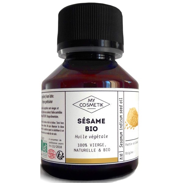 Vegetable oil from Sesam BIO - MyCosmetik 500 ml
