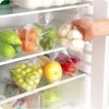 500 Polythene Bags on a Roll Fruit Vegetable Clear Plastic
