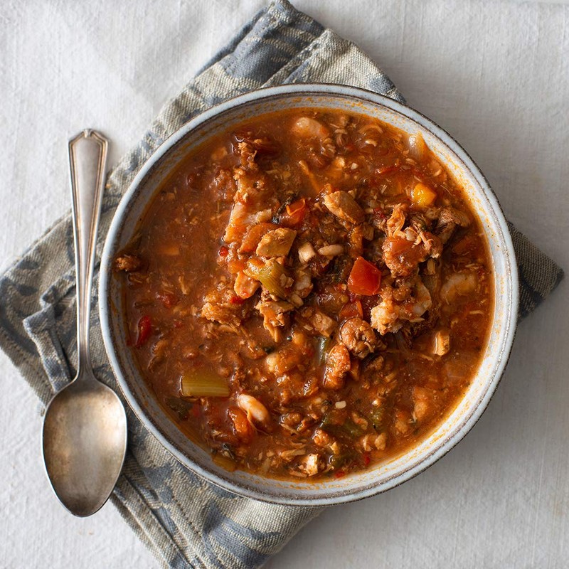 Vital Choice Savory Seafood Cioppino, Heat-And-Eat, 9-Oz Pouches (Pack of