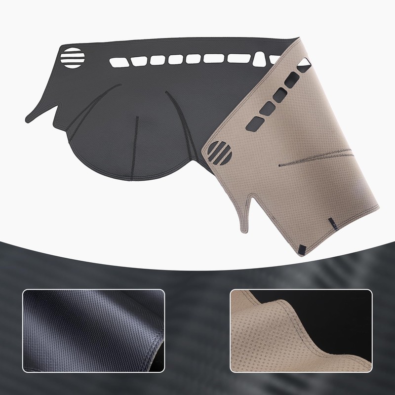 Godnee Dash Cover Compatible with Hyundai Sonata 2011-2014, Carbon Fiber