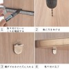 YFFSFDC Shelf Dowel Inserts Shelf Support Pins Metal Household Hardware