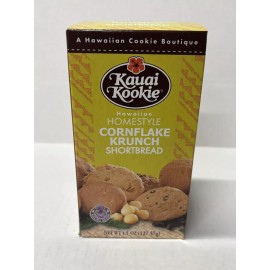 Kaui Kookie Kauai Kookie Homestyle Cornflake Krunch Shortbread 4.5oz Box x1