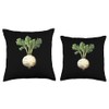 Rutabaga Retro Throw Pillow