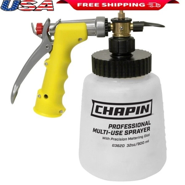 Unbranded 32oz Hose End Sprayer W/ Metering Dial Auto Mix