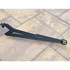 G-Maxx Carbon fiber Adjustable Wheelie Bar For 1/10 losi 22s Drag Car
