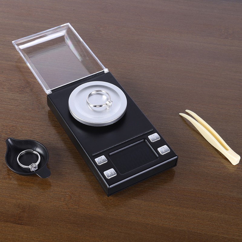 0.001g High Precision Portable Mini LCD Digital Electronic Scale for