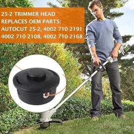 Unbranded Wear Resistant Type 25-2 String Trimmer Head Replacement for STIHL Weed Eater