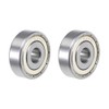 sourcing map 638ZZ Double Shielded ABEC-3 Ball Bearings 8 x