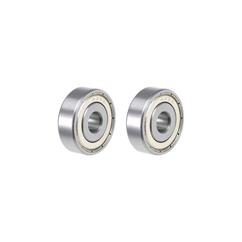 sourcing map 638ZZ Double Shielded ABEC-3 Ball Bearings 8 x