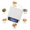 Digital Kitchen Scale 30KG/66LB, Stainless Bread Scale with LCD Display,