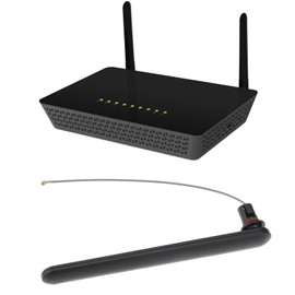 Create idea 3 x Mini Dual Band WiFi IPEX/U.FL Quick Connect Antenna 2.4GHz/5.8GHz 3DBI Compatible with Raspberry Pi