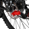Metal Brake Disc Lock with Plastic Frame and Key for