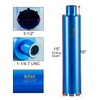 SALI Wet Diamond Core Drill Bits 3-1/2"/92mm Diameter, 15"/380mm Drilling