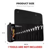 LELEZONE Wrench Roll Up Pouch, 19+1 Pockets Utility Roll, Portable