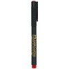 SG Education Faber Finepen 1511 Marking Pen, Red, Metal-clad Fibre-tip,