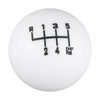 Temzzer Ball Gear Shifter Knob Resin 6 Speed Car Shift