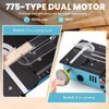 Bonoutil Mini Table Saw, 96W Dual Motor Control 4 Blades