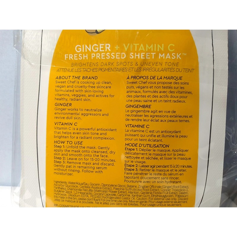 SWEET CHEF 3-PACK Sweet Chef Ginger + Vitamin C Fresh