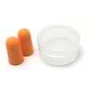 [Anti-Bacterial] Earplugs with Case, Large Capacity, 30 Pairs (60 Pieces),
