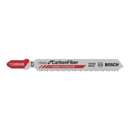 BOSCH Stichsägeblatt T 108 BHM, Clean für Carbon Fiber, 2608667449