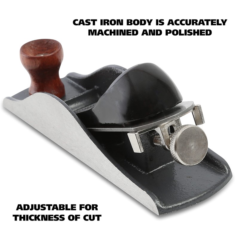 GreatNeck G2 7-Inch Adjustable Block Plane