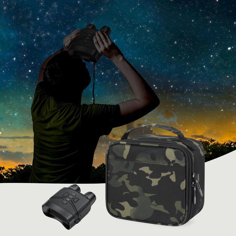 CURMIO Night Vision Goggles Carrying Case, Portable Storage Bag for
