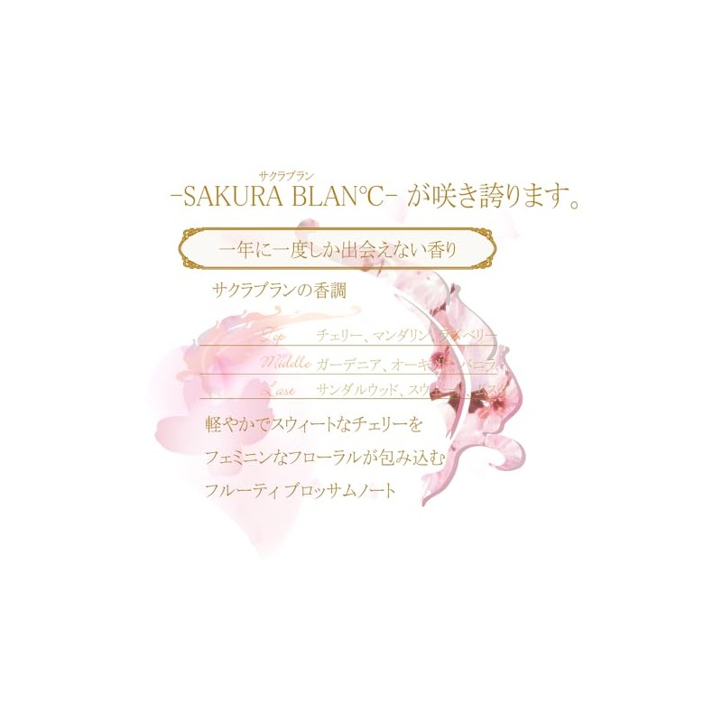 Sakura Blan Fragrance Milky Body Cream Renewal 3.5 oz (100