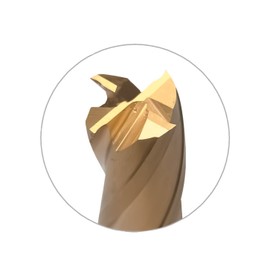 CNC QUALITÄT Finishing Cutter End Mill D = 6 mm - Wear-resistant TiN Coating