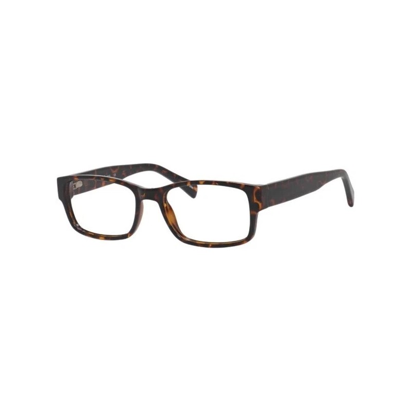 ENHANCE EN4005 UNISEX PLASTIC EYEGLASSES 51-17-140 TORTOISE WITH SOFT CASE